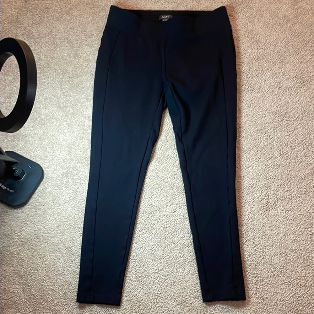 LOFT Women's Professional Black Leggings - Picture 4 of 8